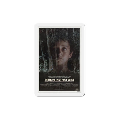 Where the River Runs Black 1986 Movie Poster Refrigerator Magnet 3 Inch - The Sticker Space