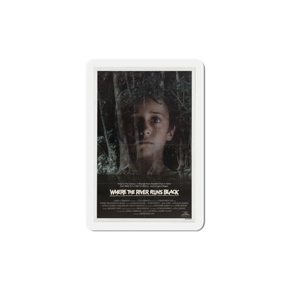 Where the River Runs Black 1986 Movie Poster Refrigerator Magnet 5 Inch - The Sticker Space