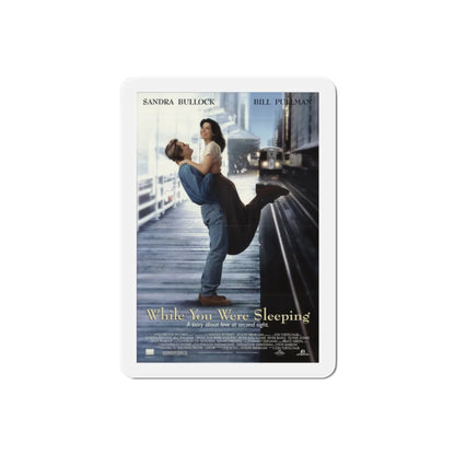 While You Were Sleeping 1995 Movie Poster Refrigerator Magnet 2 Inch - The Sticker Space