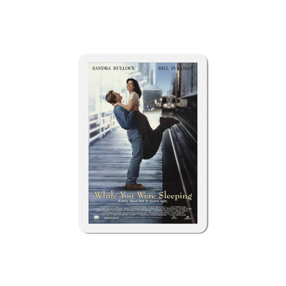 While You Were Sleeping 1995 Movie Poster Refrigerator Magnet 3 Inch - The Sticker Space