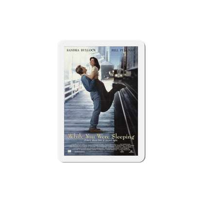 While You Were Sleeping 1995 Movie Poster Refrigerator Magnet 5 Inch - The Sticker Space