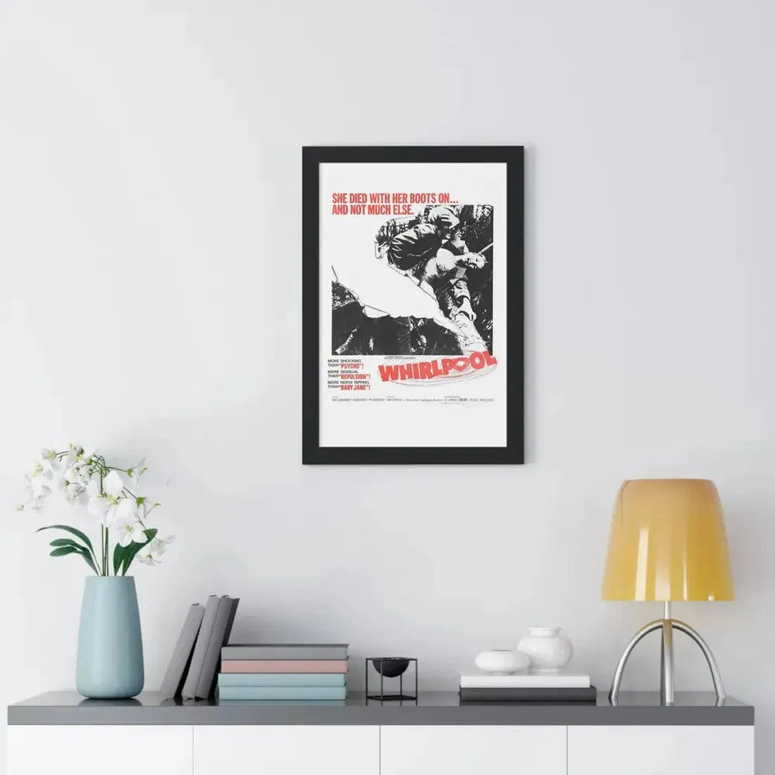 WHIRLPOOL 1950 - Framed Movie Poster - The Sticker Space