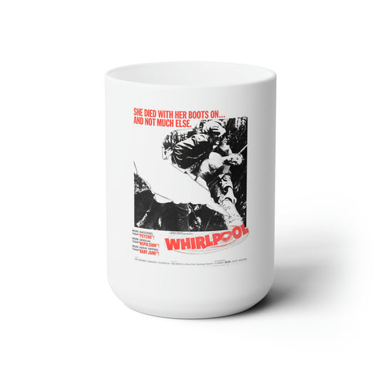 WHIRLPOOL 1950 Movie Poster - White Coffee Cup 15oz-15oz-The Sticker Space