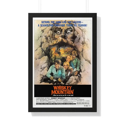 WHISKEY MOUNTAIN 1977 - Framed Movie Poster 20" x 30" Black - The Sticker Space
