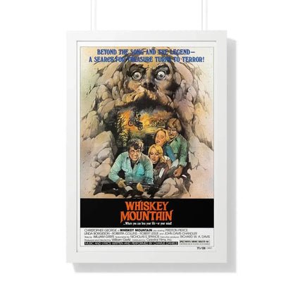 WHISKEY MOUNTAIN 1977 - Framed Movie Poster 20" x 30" White - The Sticker Space