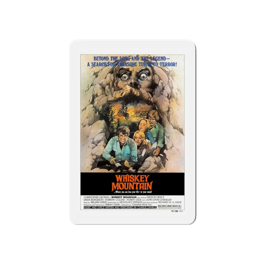 WHISKEY MOUNTAIN 1977 Movie Poster - Refrigerator Magnet 6 Inch - The Sticker Space