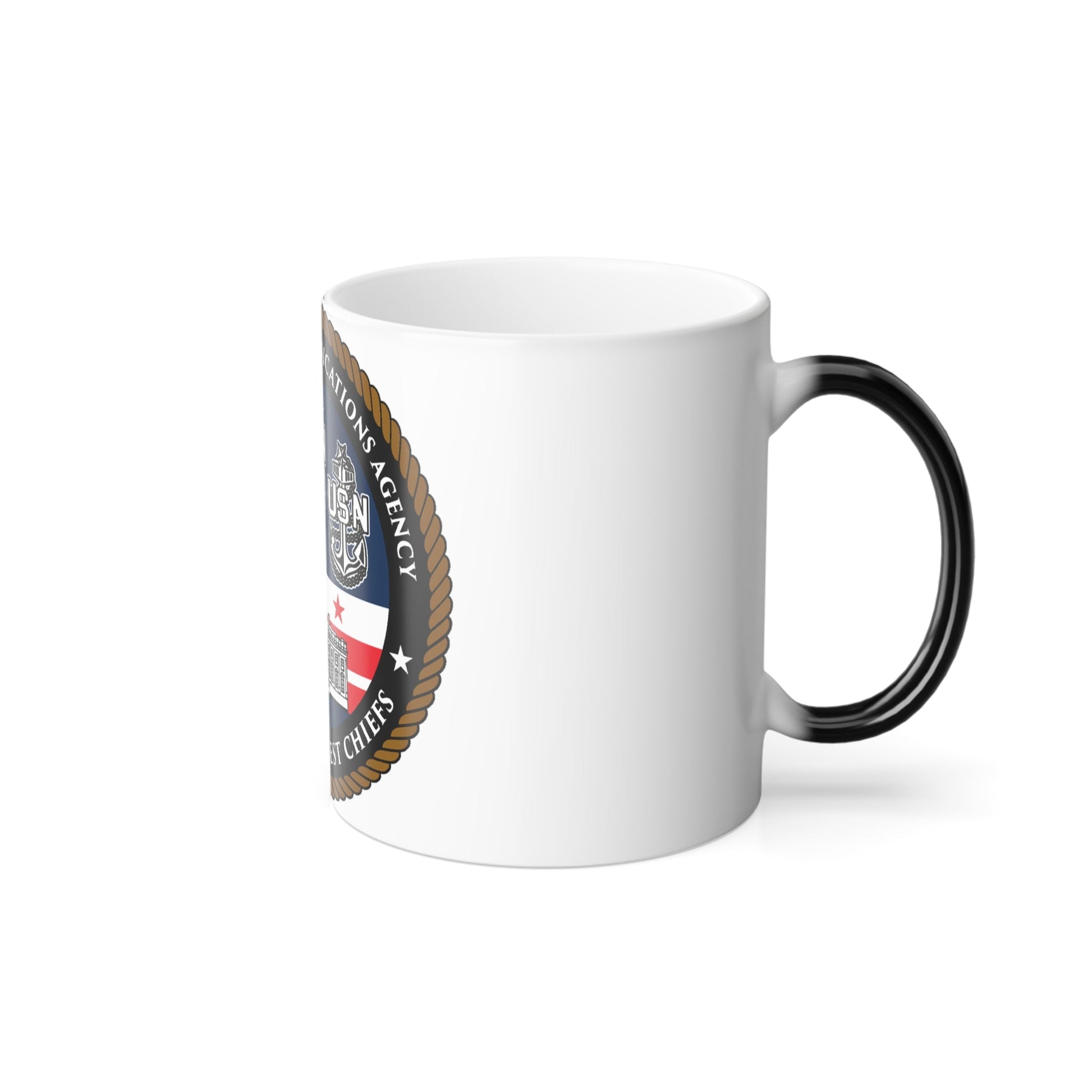 White House Communications (U.S. Navy) Color Changing Mug 11oz-11oz-The Sticker Space