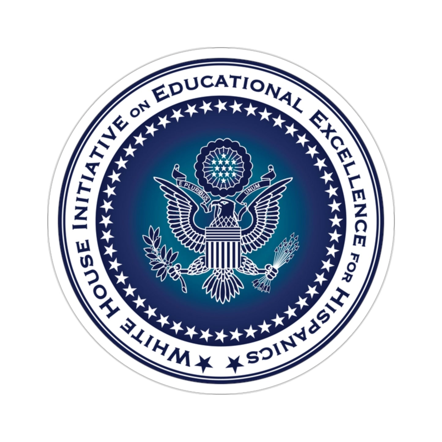 White House Initiative on Educational Excellence for Hispanics STICKER Vinyl Die-Cut Decal-2 Inch-The Sticker Space