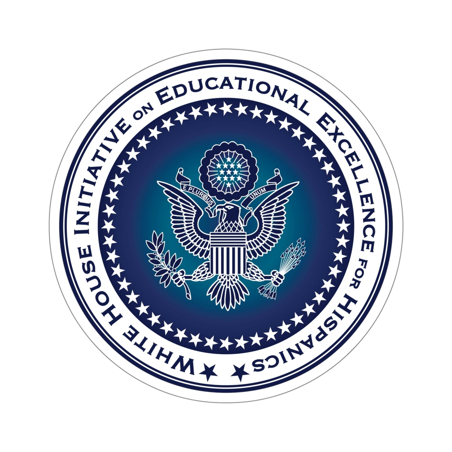 White House Initiative on Educational Excellence for Hispanics STICKER Vinyl Die-Cut Decal-5 Inch-The Sticker Space