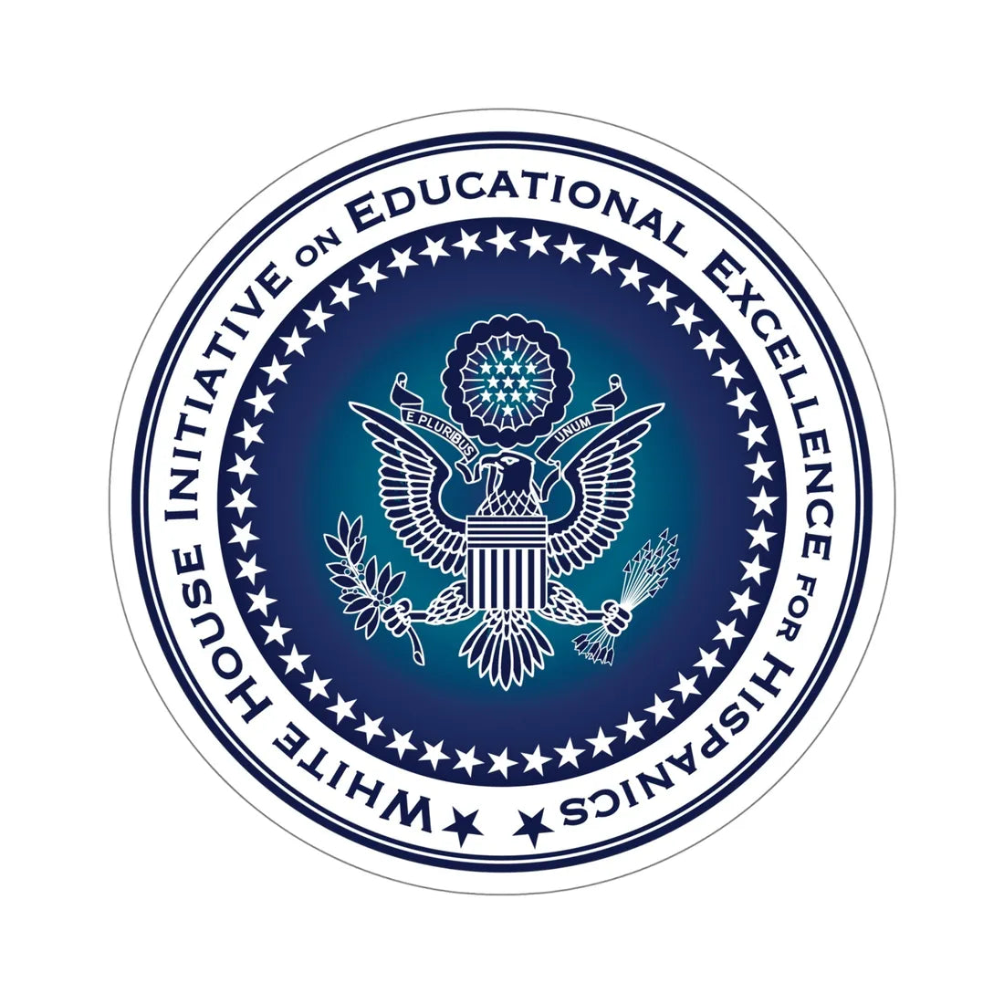 White House Initiative on Educational Excellence for Hispanics STICKER Vinyl Die-Cut Decal 6 Inch - The Sticker Space