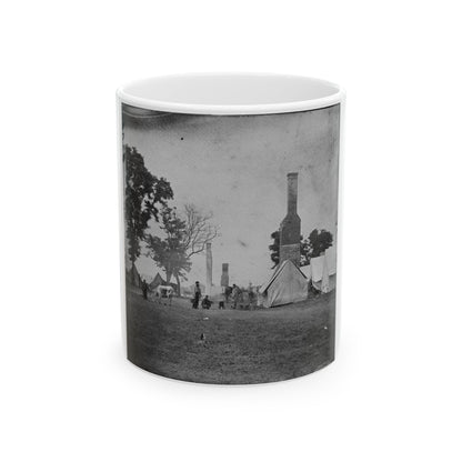 White House Landing, Va. Ruins Of The White House, Burnt During The Federal Evacuation (U.S. Civil War) White Coffee Mug