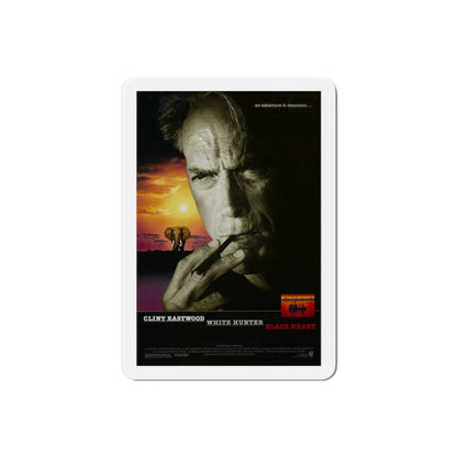 White Hunter Black Heart 1990 Movie Poster Refrigerator Magnet 2 Inch - The Sticker Space