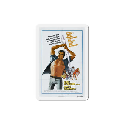 White Lightning 1973 Movie Poster Refrigerator Magnet 3 Inch - The Sticker Space