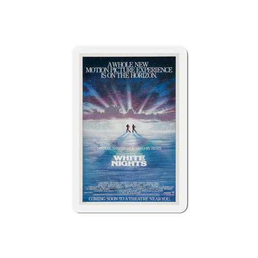 White Nights 1985 Movie Poster Refrigerator Magnet 2 Inch - The Sticker Space