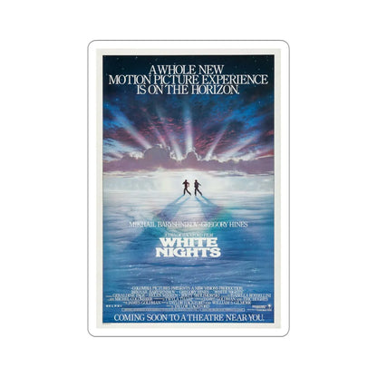White Nights 1985 Movie Poster STICKER Vinyl Die-Cut Decal 5 Inch - The Sticker Space