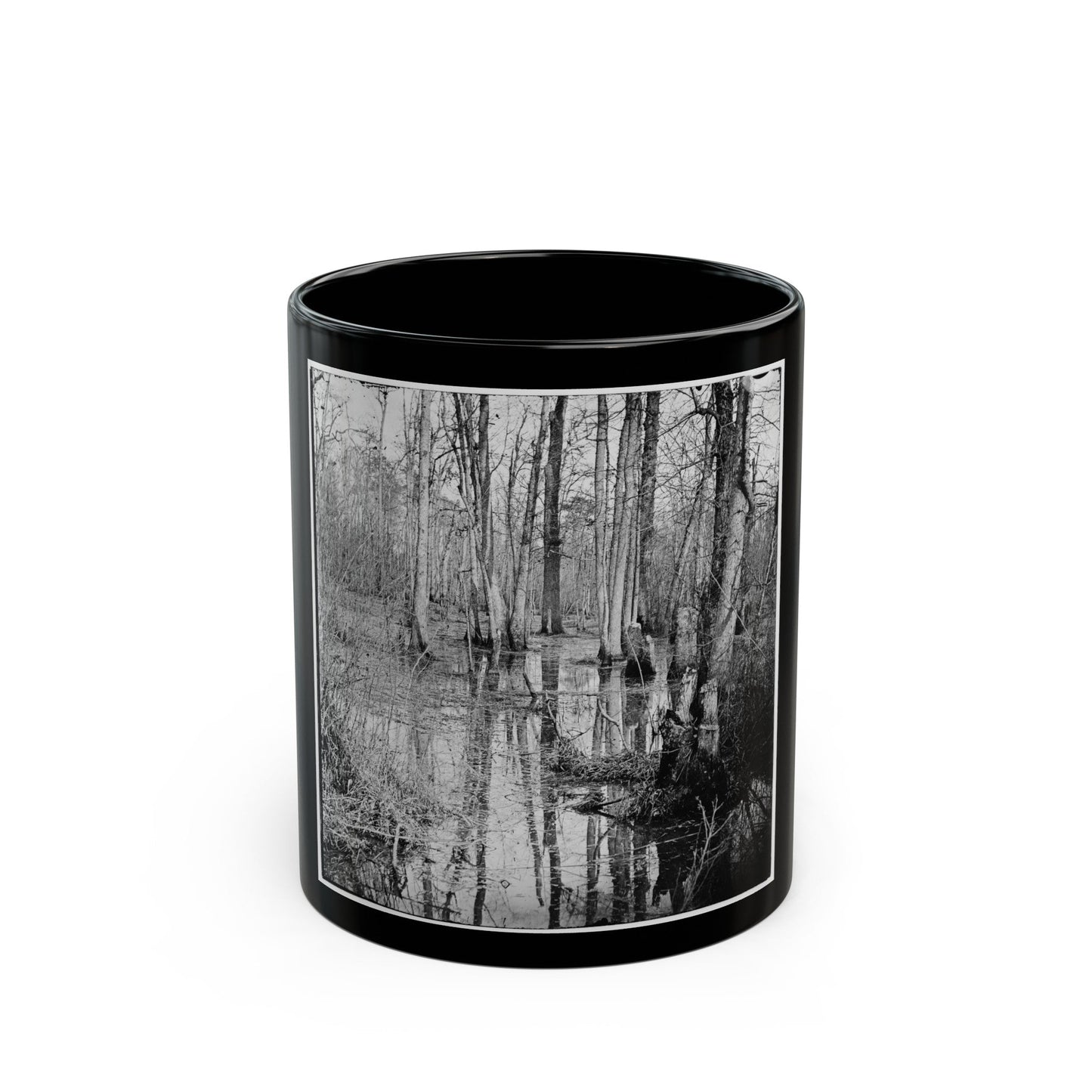 White Oak Swamp, Va.  View (U.S. Civil War) Black Coffee Mug