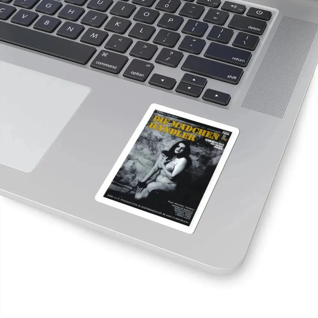 WHITE SLAVERS 1974 Movie Poster - STICKER Vinyl Kiss-Cut Decal - The Sticker Space