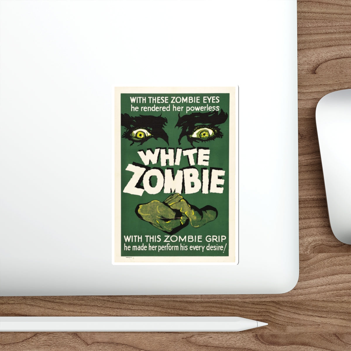 WHITE ZOMBIE 1932 Movie Poster STICKER Vinyl Die-Cut Decal-The Sticker Space