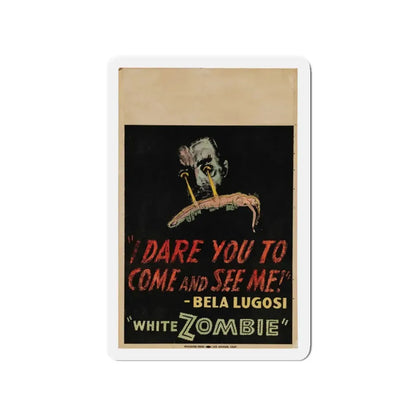 WHITE ZOMBIE (2) 1932 Movie Poster - Refrigerator Magnet 3 Inch Die-Cut - The Sticker Space
