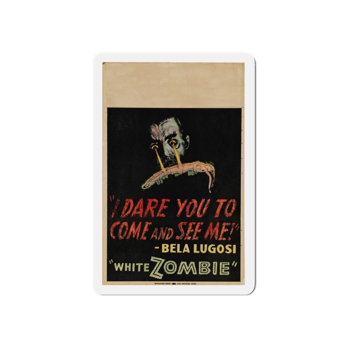 WHITE ZOMBIE (2) 1932 Movie Poster - Refrigerator Magnet