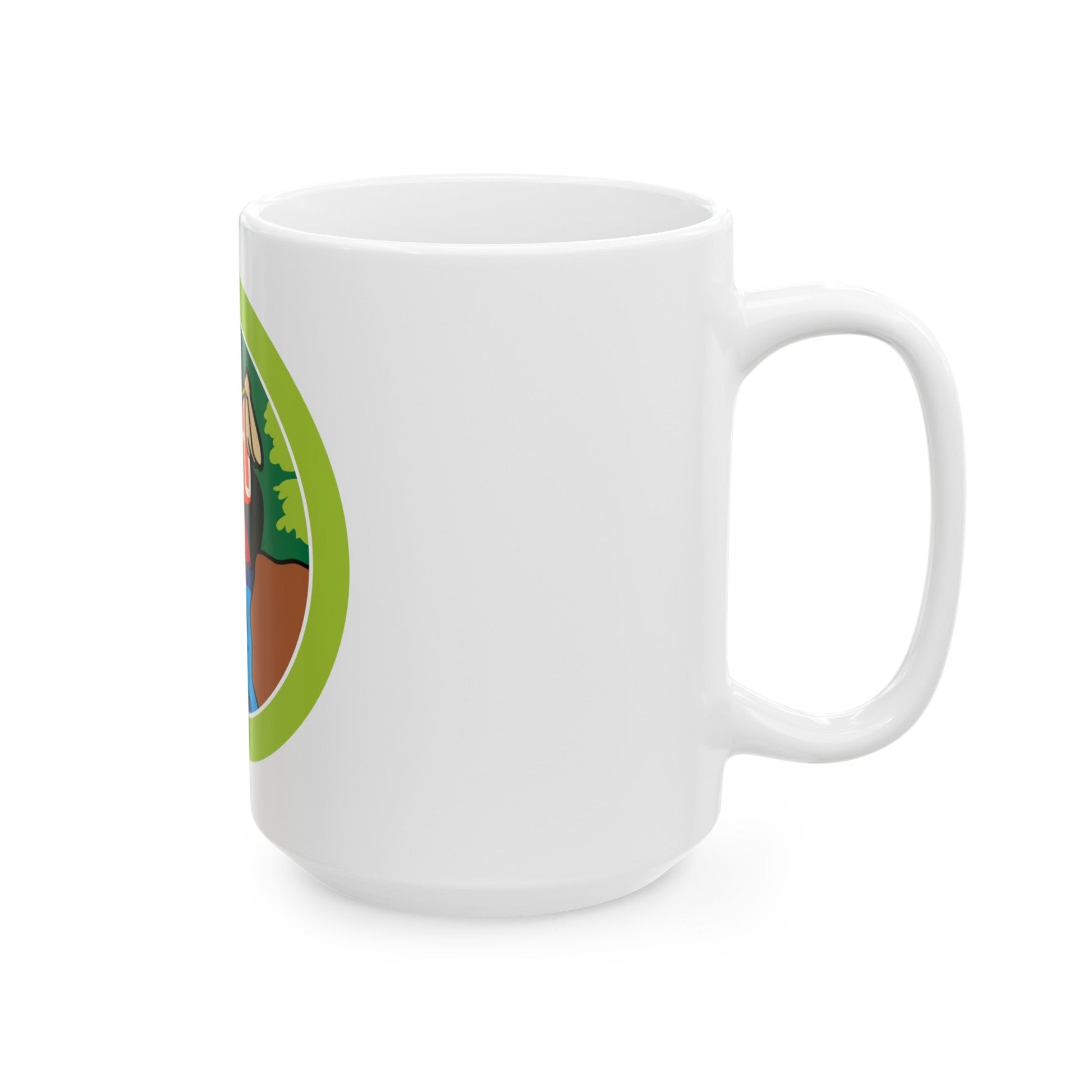 Whitewater (Boy Scout Merit Badge) White Coffee Mug-The Sticker Space