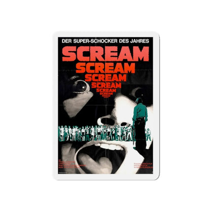 WHO CAN KILL A CHILD (GERMANY) 1976 Movie Poster - Refrigerator Magnet 5 Inch - The Sticker Space