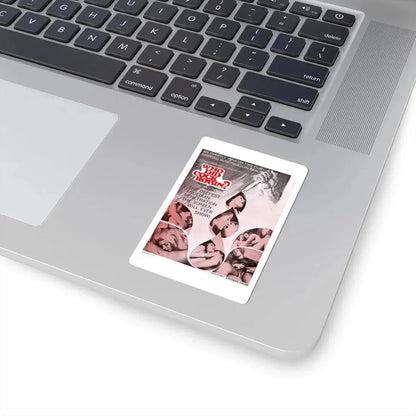 WHO DID COCK ROBIN 1970 Movie Poster - STICKER Vinyl Kiss-Cut Decal - The Sticker Space