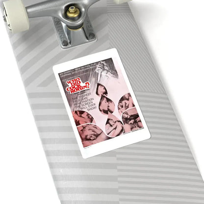 WHO DID COCK ROBIN 1970 Movie Poster - STICKER Vinyl Kiss-Cut Decal - The Sticker Space