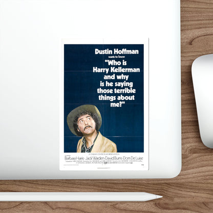 Who Is Harry Kellerman and Why Is He Saying Those Terrible Things About Me 1971 Movie Poster STICKER Vinyl Die-Cut Decal-The Sticker Space