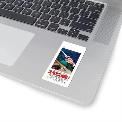 WHO SAW HER DIE (ITALIAN) 1972 Movie Poster - STICKER Vinyl Kiss-Cut Decal - The Sticker Space