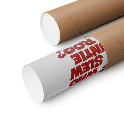 WHO SLEW AUNTIE ROO 1971 - Paper Movie Poster - The Sticker Space