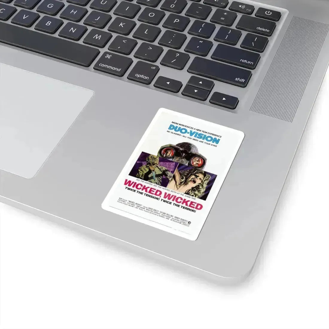 Wicked Wicked 1973 Movie Poster - STICKER Vinyl Kiss-Cut Decal - The Sticker Space