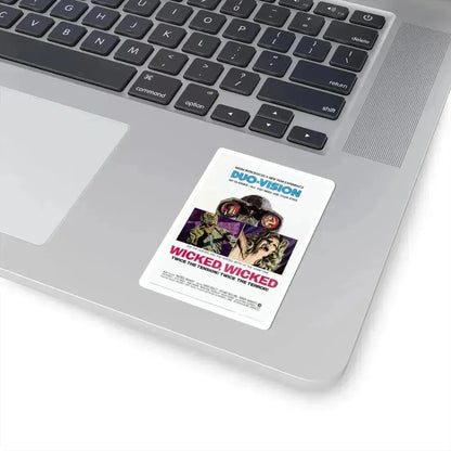 Wicked Wicked 1973 Movie Poster - STICKER Vinyl Kiss-Cut Decal - The Sticker Space