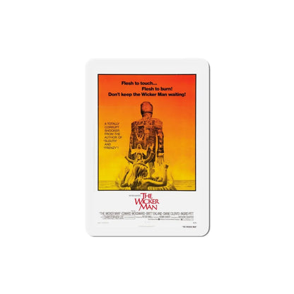 Wicker Man 1973 Movie Poster Refrigerator Magnet 4 Inch - The Sticker Space