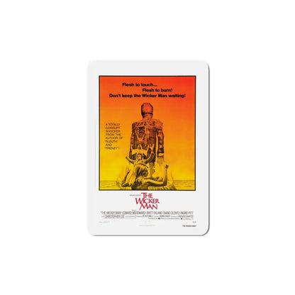 Wicker Man 1973 Movie Poster Refrigerator Magnet 5 Inch - The Sticker Space