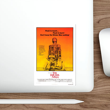 Wicker Man 1973 Movie Poster STICKER Vinyl Die-Cut Decal-The Sticker Space