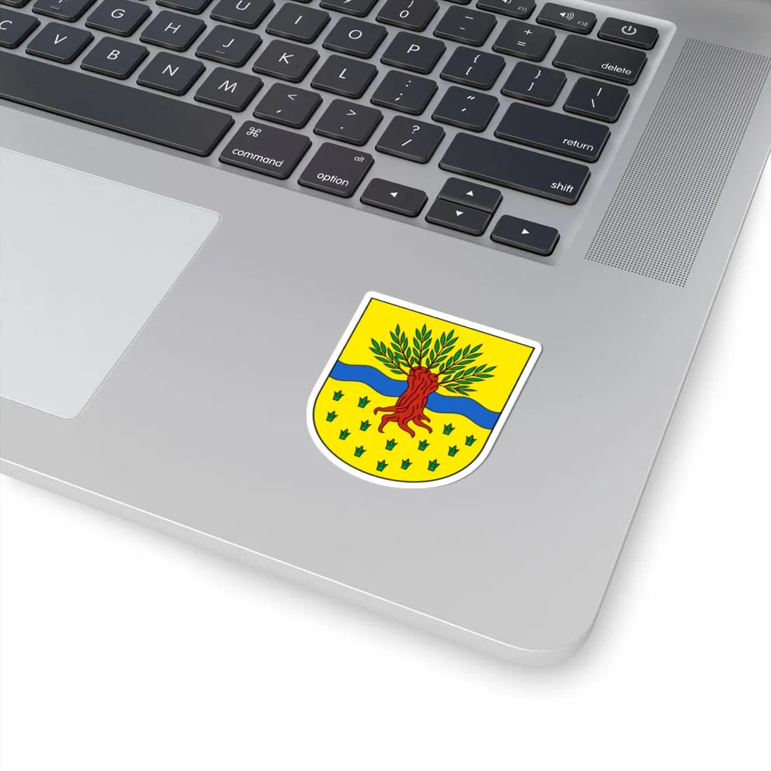 Widnau-blazon (Switzerland) (Coat of Arms) STICKER Vinyl Kiss-Cut Decal - The Sticker Space