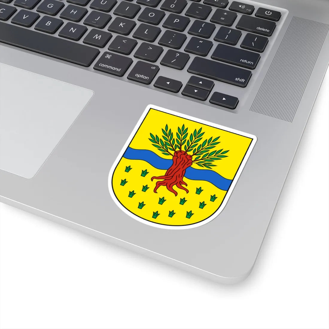 Widnau-blazon (Switzerland) (Coat of Arms) STICKER Vinyl Kiss-Cut Decal - The Sticker Space