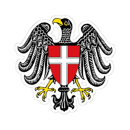 Wien 3 Wappen (Austria) (Coat of Arms) STICKER Vinyl Kiss-Cut Decal 6 Inch White - The Sticker Space