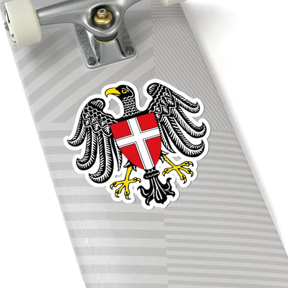 Wien 3 Wappen (Austria) (Coat of Arms) STICKER Vinyl Kiss-Cut Decal - The Sticker Space