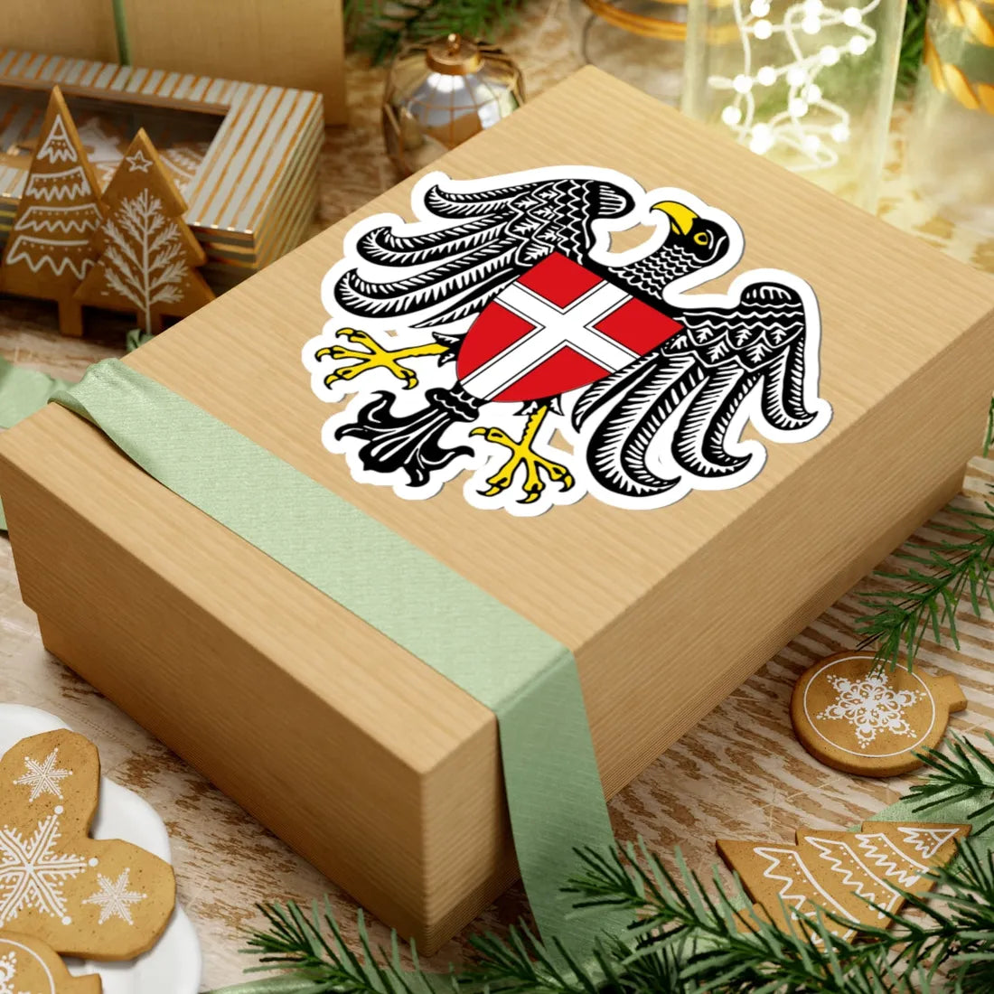 Wien 3 Wappen (Austria) (Coat of Arms) STICKER Vinyl Kiss-Cut Decal - The Sticker Space