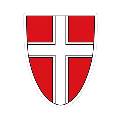 Wien Wappen (Austria) (Coat of Arms) STICKER Vinyl Kiss-Cut Decal 4 Inch White - The Sticker Space