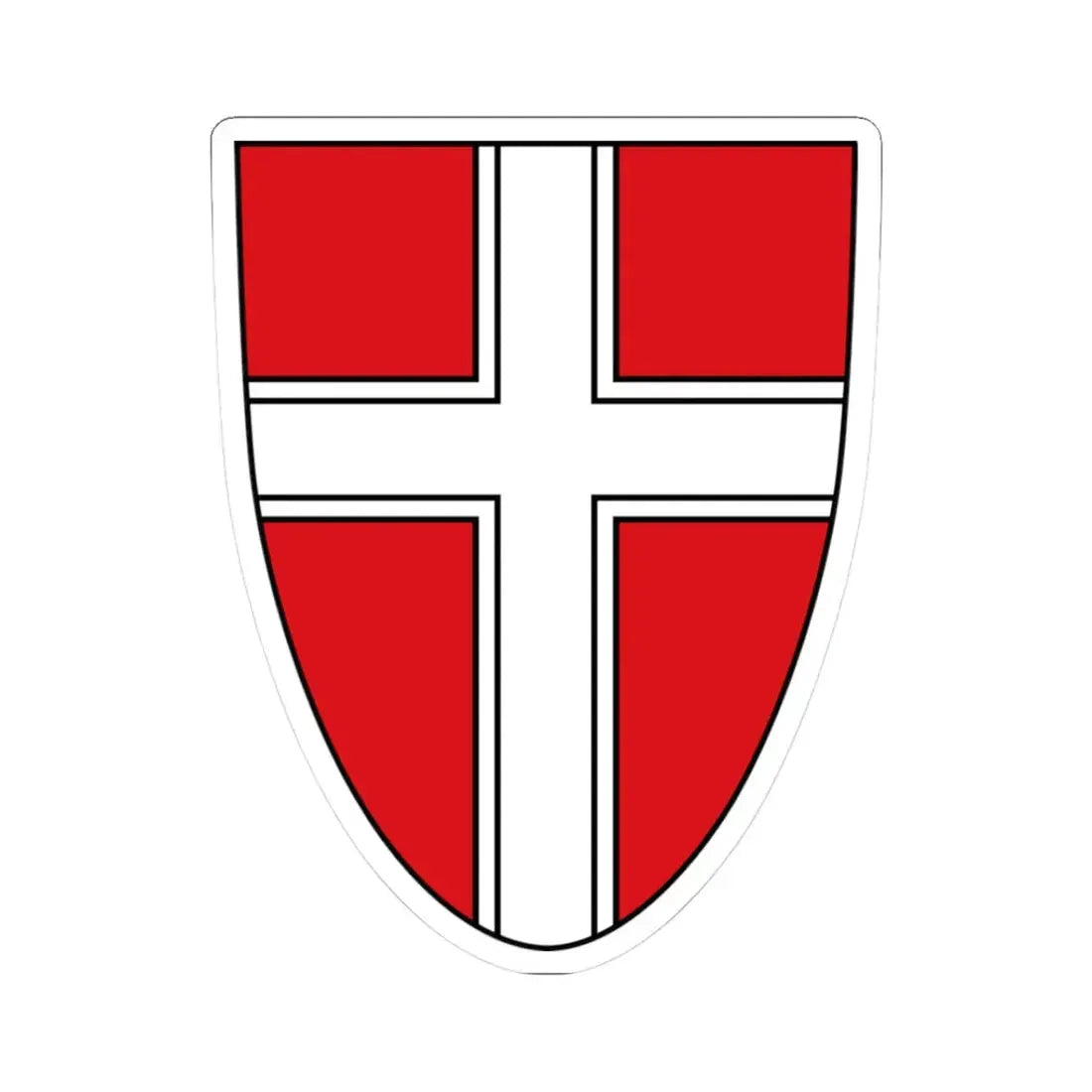 Wien Wappen (Austria) STICKER Vinyl Kiss-Cut Decal 3 Inch White - The Sticker Space
