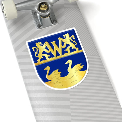 Wieringen wapen (Netherlands) (Coat of Arms) STICKER Vinyl Kiss-Cut Decal - The Sticker Space