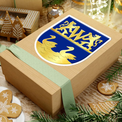 Wieringen wapen (Netherlands) (Coat of Arms) STICKER Vinyl Kiss-Cut Decal - The Sticker Space