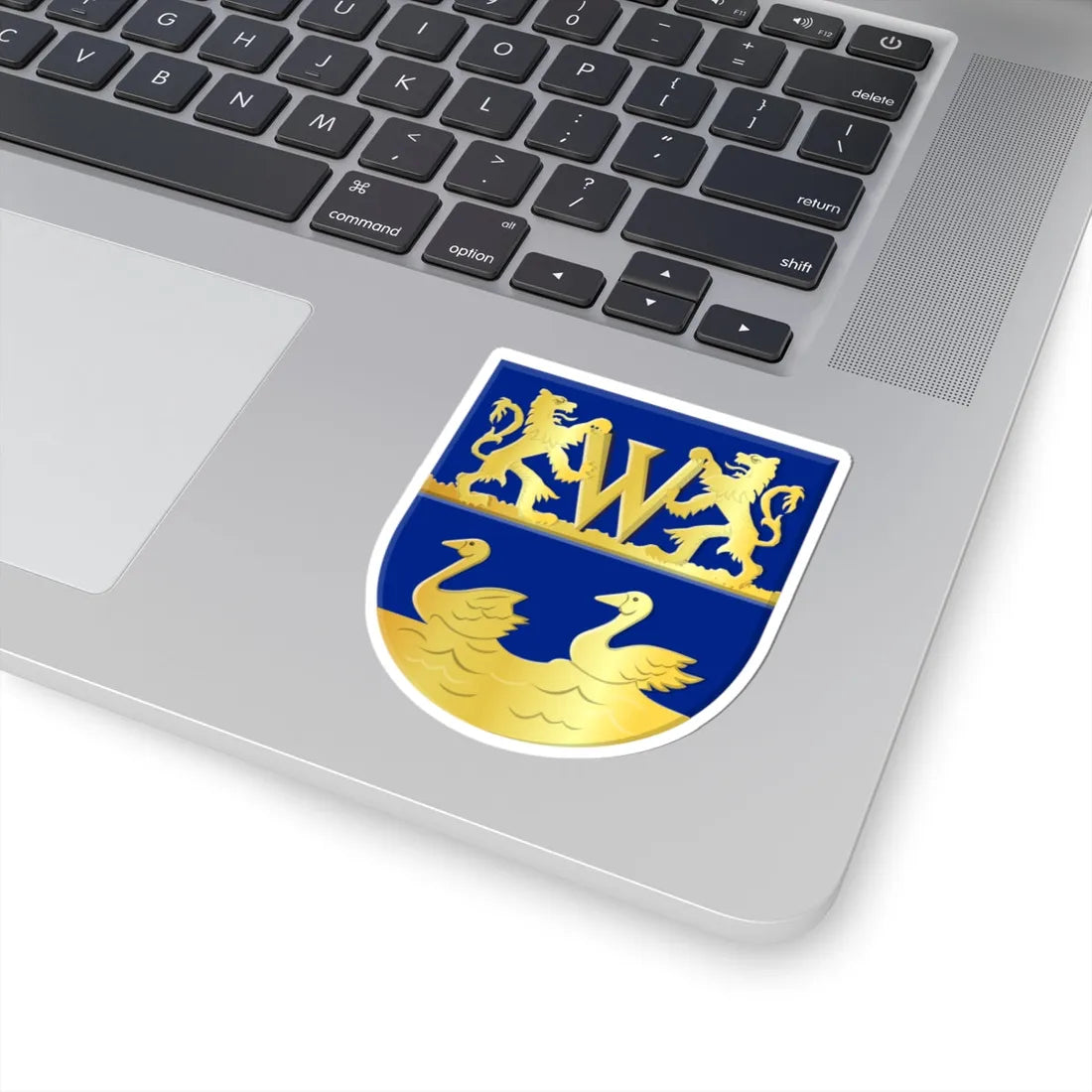 Wieringen wapen (Netherlands) (Coat of Arms) STICKER Vinyl Kiss-Cut Decal - The Sticker Space
