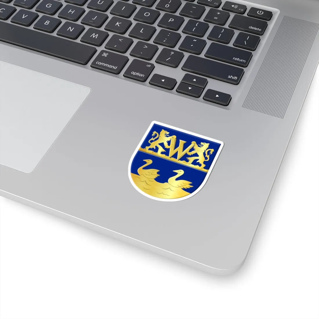 Wieringen wapen (Netherlands) (Coat of Arms) STICKER Vinyl Kiss-Cut Decal - The Sticker Space