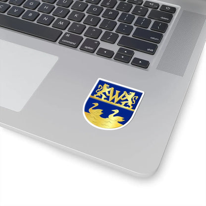 Wieringen wapen (Netherlands) (Coat of Arms) STICKER Vinyl Kiss-Cut Decal - The Sticker Space