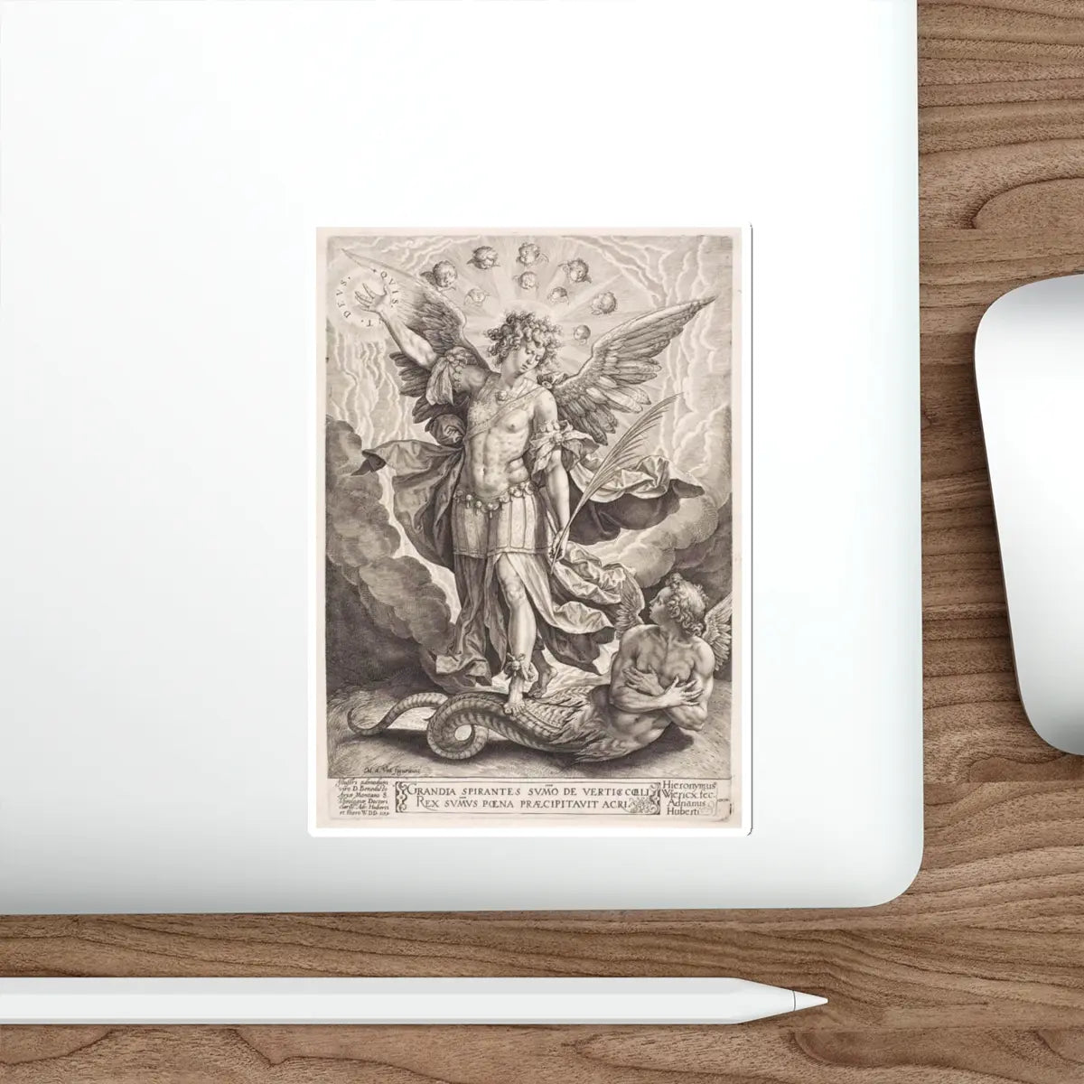 SKU:10617535270154807160 Sticker types:White Shape:Die-Cut Sizes:6" × 6"