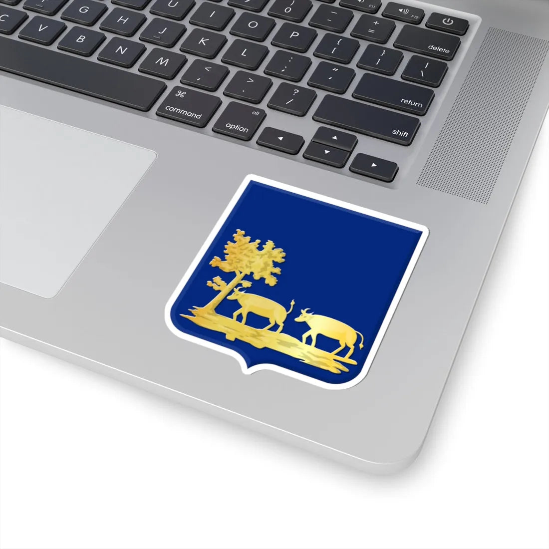 Wijchen wapen 1816 (Netherlands) (Coat of Arms) STICKER Vinyl Kiss-Cut Decal - The Sticker Space